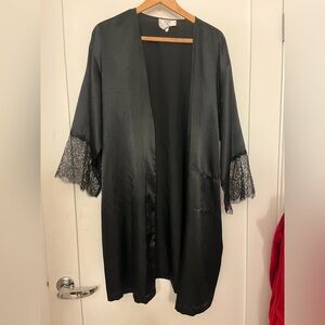 Black Valentino Robe